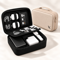 VEYI studio product photography — black and beige variants